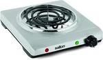 Brand New Salton Single Stainless Steel Coil Portable Electric Cooktop Burner. Fixed Price $49.87.