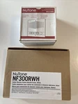 White Nutone NRS103WH Intercom Indoor Remote Station & NF300RWH Retrofit Frame. Fixed Price $42.81.