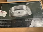 Elkay SPUH2118 Undermount 18-GAUGE Stainless Steel 9"DEPTH Single Bowl Kitchen ,. Fixed Price $55.00.
