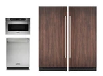 Viking 36" Refrigerator & Freezer Column, Dishwasher, Microwave Drawer. Fixed Price $21247.00.