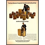 1974 Sears Kenmore Trash Compactor Vintage Print Ad Kitchen Appliance Wall Art. Fixed Price $16.97.
