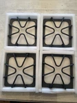 4 Pk Range Burner Grates Compatible With Whirlpool Stoves 8522858 Matte Black. Fixed Price $95.00.