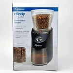 Capresso Infinity Plus Conical Burr Coffee Grinder, Black - New. Fixed Price $85.49.