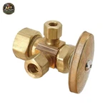 Brasscraft Dual Outlet Multi-turn Valve 1/2" Compression Inlet. Fixed Price $58.99.