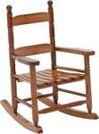 Child's Rocking Chair Classic Natural Laquer Oak 80 Lbs Max Ages 1-4 Brown. Fixed Price $74.99.
