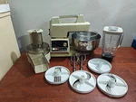 Vintage Oster Regency Kitchen Center Mixer-blender Beaters Bowl 12 Speed 971-08H. Fixed Price $79.99.