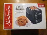 Sunbeam Slice Toaster Extra Wide Slots TSSBTR2SBP Brand New Never Opened. Fixed Price $37.31.