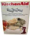 Kitchenaid Stand Mixer Attachment 3-PIECE Pasta Roller & Cutter Set Kpra Nib. Fixed Price $100.00.