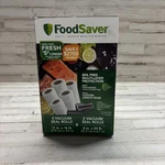 Foodsaver FSFSBF0746-P00 8 X 11 Inch Vacuum Seal Roll 5 Pack. Fixed Price $24.50.