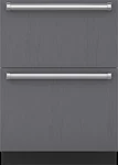 Sub-zero ID-24R 24" Integrated Double Drawer Smart Refrigerator (panel Ready). Fixed Price $4130.10.