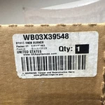 Ge Appliances Brass Knob Burner WB03X39548 Brushed Silver For Cooktop. Fixed Price $23.36.