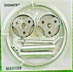New Ikea Dignitet Curtain Wire 197" Stainless Steel Window Hanging System 5M. Fixed Price $13.95.