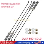 4X For Whirlpool W10780045 Washer Suspension Rod Spring Kit W10821956 25-1/2. Fixed Price $26.60.