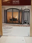 Home Decorators Radcliffe Manor 55" Fireplace Screen Black# KD6042B. Fixed Price $125.00.