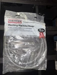 New 2 Pack Washing Machine Hoses 4FT Black Epdm Rubber 3/4 Fht X 800 Psi. Fixed Price $19.00.