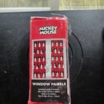 Nip Disney Windows Curtain Panels Drapes Red Mickey Mouse Kids Home Decor. Fixed Price $19.99.