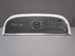 Whirlpool Washer Control Panel, Grey & White (no Board) W10560121 W10277536 Asmn. Fixed Price $89.00.