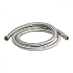Refregerator Stainless Braided Ice Maker Supply Line 1/4" X Comp 72" 6'. Fixed Price $9.72.