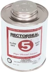 Rectorseal 25431 No. Pipe Thread Sealant, Pint Brush Top Can, Yellow. Fixed Price $46.60.