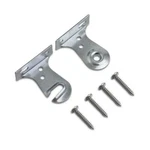 Roller Shade Outside Window Frame Mount Steel Brackets 2 Pack (1 Pair) W/ Screws. Fixed Price $9.87.