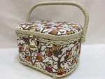 Michley Sewing Basket W/41-PIECE Kit & Storage Tray Included Owl Theme Unused. Fixed Price $52.95.