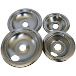 WB31T10010, WB31T10011 Replacement Chrome Drip Pans For Ge Hotpoint Electric. Fixed Price $20.41.