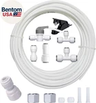 Refrigerator Water Line Kit Connection And 1/4 Compression Ice Maker Installatio. Fixed Price $19.14.