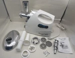 Mega Chef MG650 1200 Watt 110V Powerful Automatic Meat Grinder Stainless *read. Fixed Price $43.50.