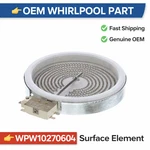 WPW10270604 Whirlpool Range Surface Element Burner New Oem In Box STX426. Fixed Price $68.50.