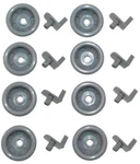 ( 8 Pack ) Lower Rack Kit Compatible With Ge Dishwasher WD12X10277 WD35X21041. Fixed Price $14.43.
