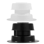 Camco Rv White - Black Plumbing Roof Vent Cap With Removable Top. Fixed Price $21.50.