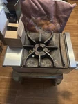 Imperial Commercial Duty Burner Gas Range Stove Model IHPA-1-12. Fixed Price $325.00.