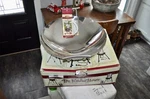 Eastman Outdoors Big Kahuna Burner 22" Wok (plus Mesh Grilling Baskets). Fixed Price $170.00.