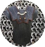 Medieval Roman Knight Chainmail Armor, 18 Gauge Iron Steel, Lorica Hamata, Flat. Fixed Price $231.00.