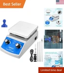 Magnetic Stirrer Hot Plate W/stir Bar Retriever, 100-2000RPM. Fixed Price $97.99.