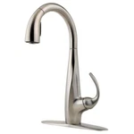 Avanti Pull-down Sprayer Kitchen Faucet Stainless Steel By Pfister. Fixed Price $124.99.
