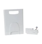 Original New Oem WR49X10322 Refrigerator Ice Bucket And Motor Kit. Fixed Price $210.00.