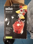 Braun Mq 40 Multiquick Blender Accessory Black Oz New. Fixed Price $34.95.