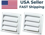2 Pack Deflecto HS4W/18 Supurr-vent Replacement Hood White. Fixed Price $10.99.