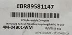 New Oem Lg Washer Pcb Assembly Box EBR89581147. Fixed Price $114.95.
