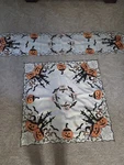 Creative Linens Fall Halloween Tablecloth And Runner. Fixed Price $25.99.
