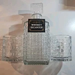 Glass Decanter With Stopper Graydon Hall Vintage Class - 18 Oz. Capacity. Fixed Price $14.99.