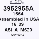 WP3952955 Whirlpool Timer. Fixed Price $210.98.