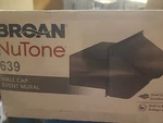 Broan Black 639 Wall Cap For 3-1/4" X 10" Duct Range Hoods And Bath. Fixed Price $35.00.