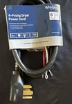 Whirlpool 6-FEET 4 Wire 30-AMP Dryer Power Cord For PT600L. Fixed Price $30.99.