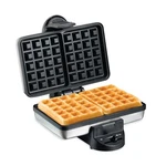 Waffle Maker Belgian Mini Makes 2 Shade Control Stainless Steel Hamilton Beach. Fixed Price $59.99.