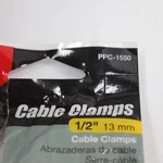 (12-PK) Gardner Bender Cable Clamp White Plastic 1/2 PPC-1550. Fixed Price $14.33.