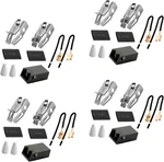 4 Pack 330031 Range Burner Receptacle Kit ERR117 Surface Element Plug-in Block. Fixed Price $20.09.
