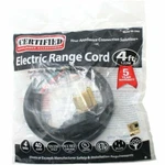 Certified Appliance 90-2060 4-WIRE Range Cord 40A 4FT. Fixed Price $23.39.