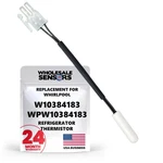 Replacement Whirlpool WPW10384183 Refrigerator Thermistor 24 Month War. Fixed Price $16.73.